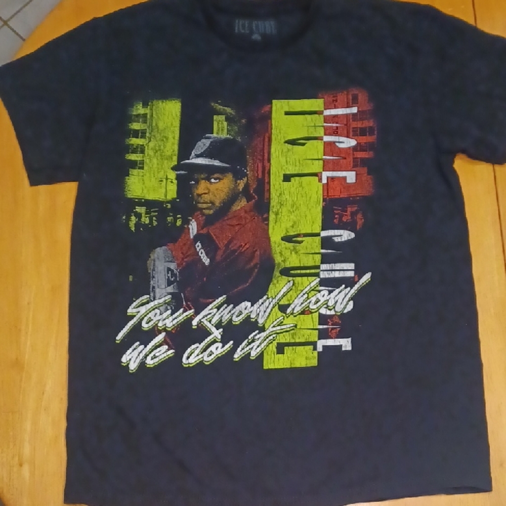Ice Cube Black Graphic T-Shirt Size Medium